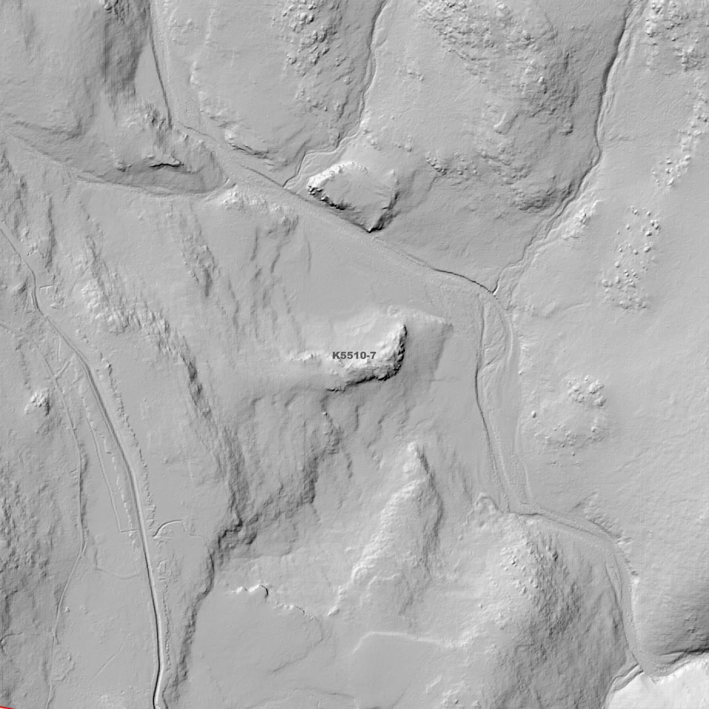 Lake Echo 1m Digital Elevation Model (K5510-7)