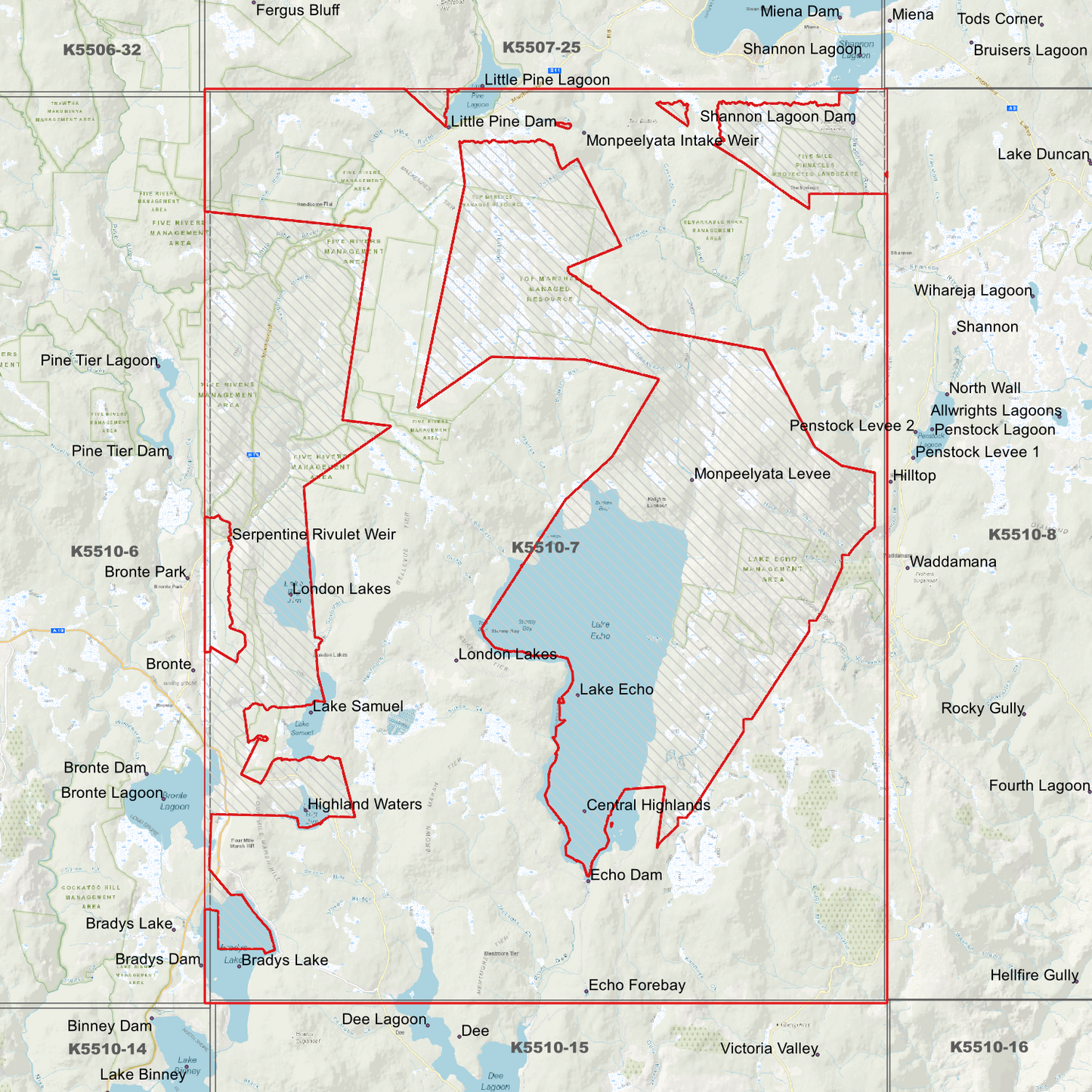 Lake Echo 1m Digital Elevation Model (K5510-7)