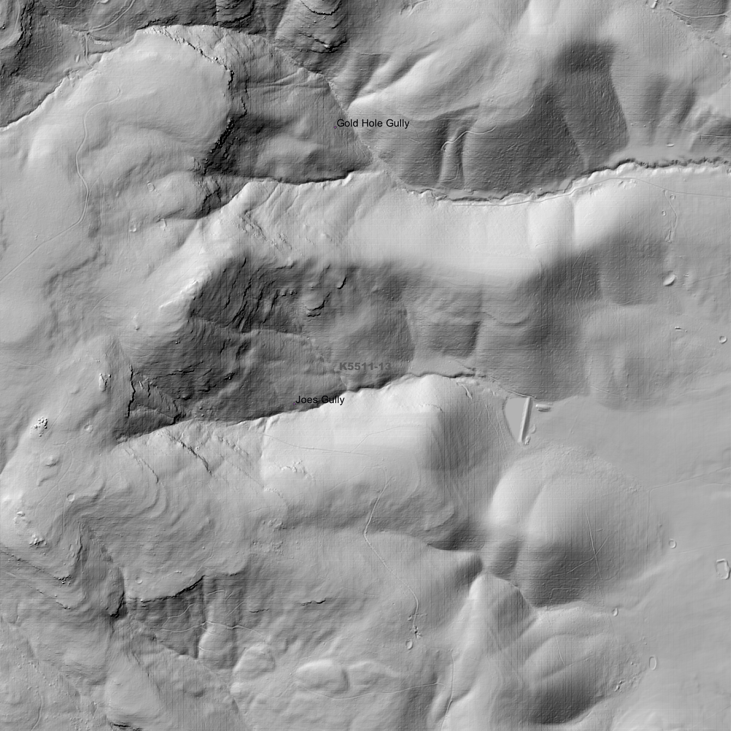 Kempton 1m Digital Elevation Model (K5511-13)