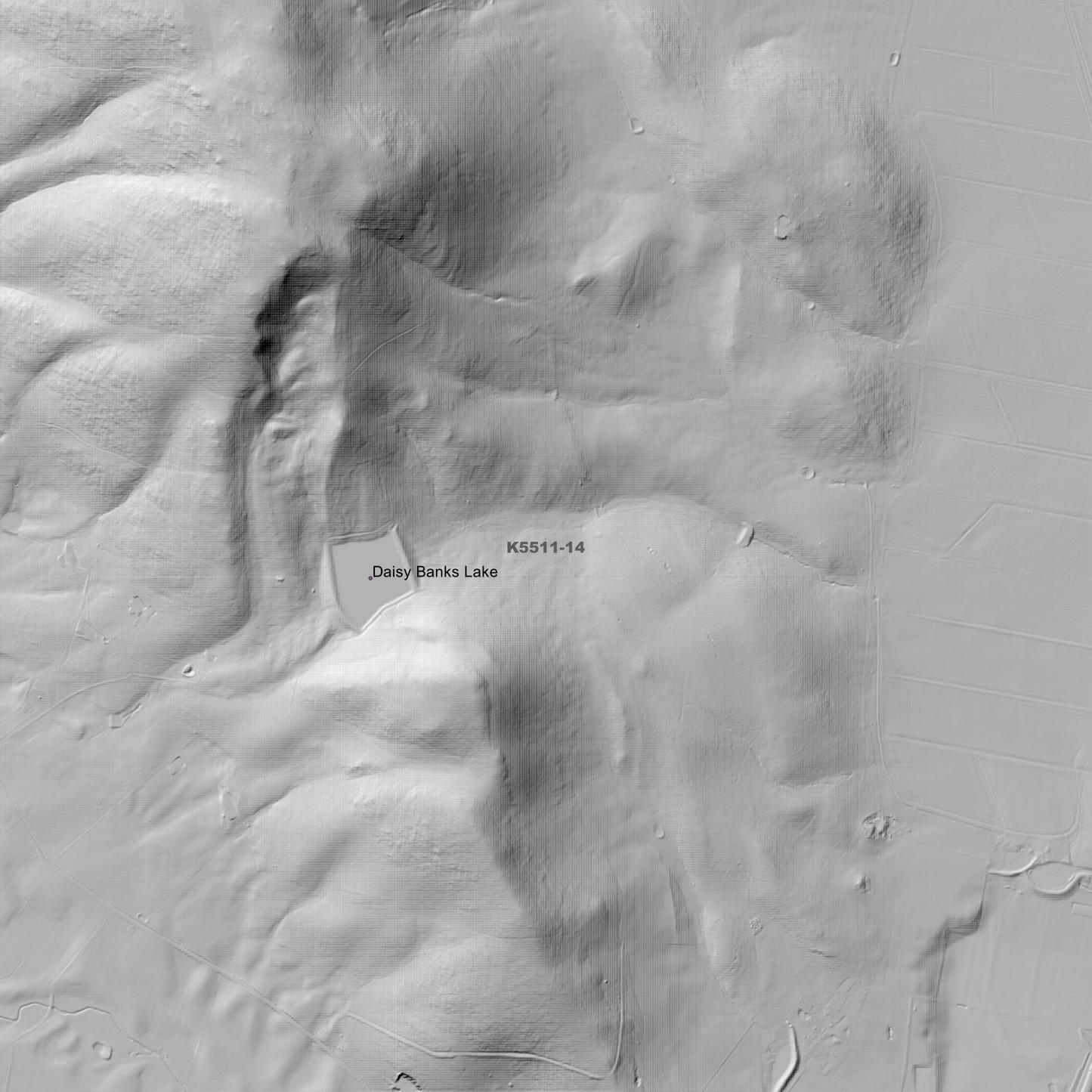 Richmond 1m Digital Elevation Model (K5511-14)