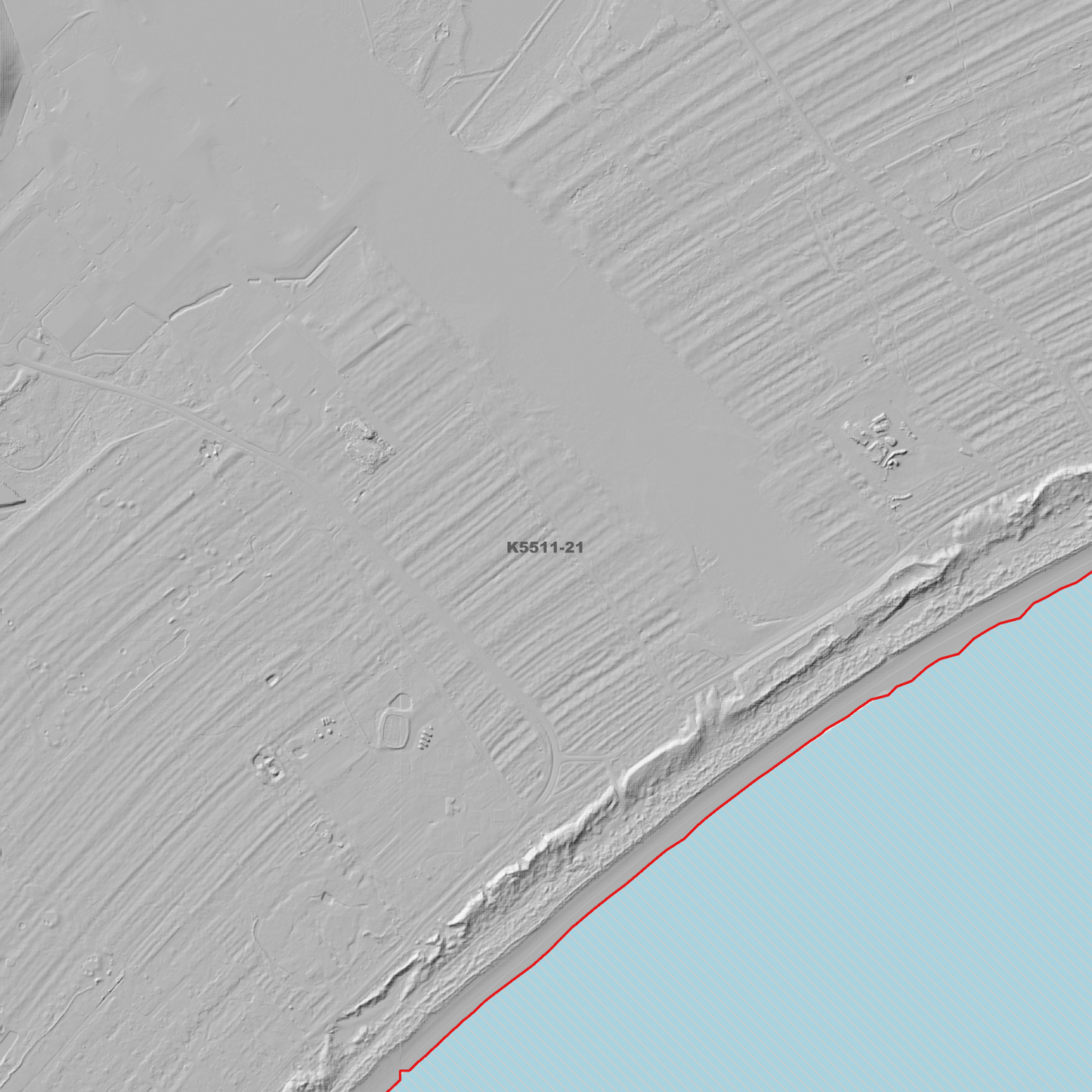 Sorell 1m Digital Elevation Model (K5511-21)