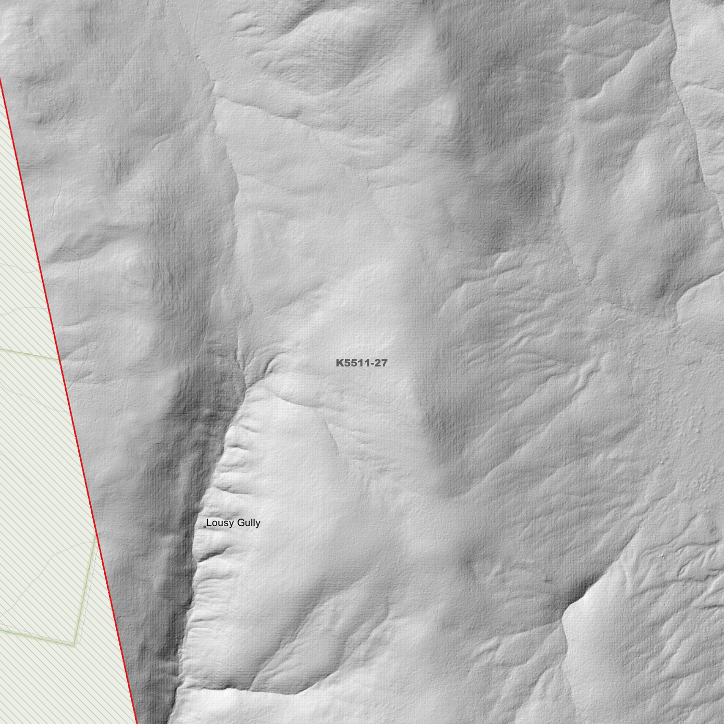 Saltwater River 1m Digital Elevation Model (K5511-27)