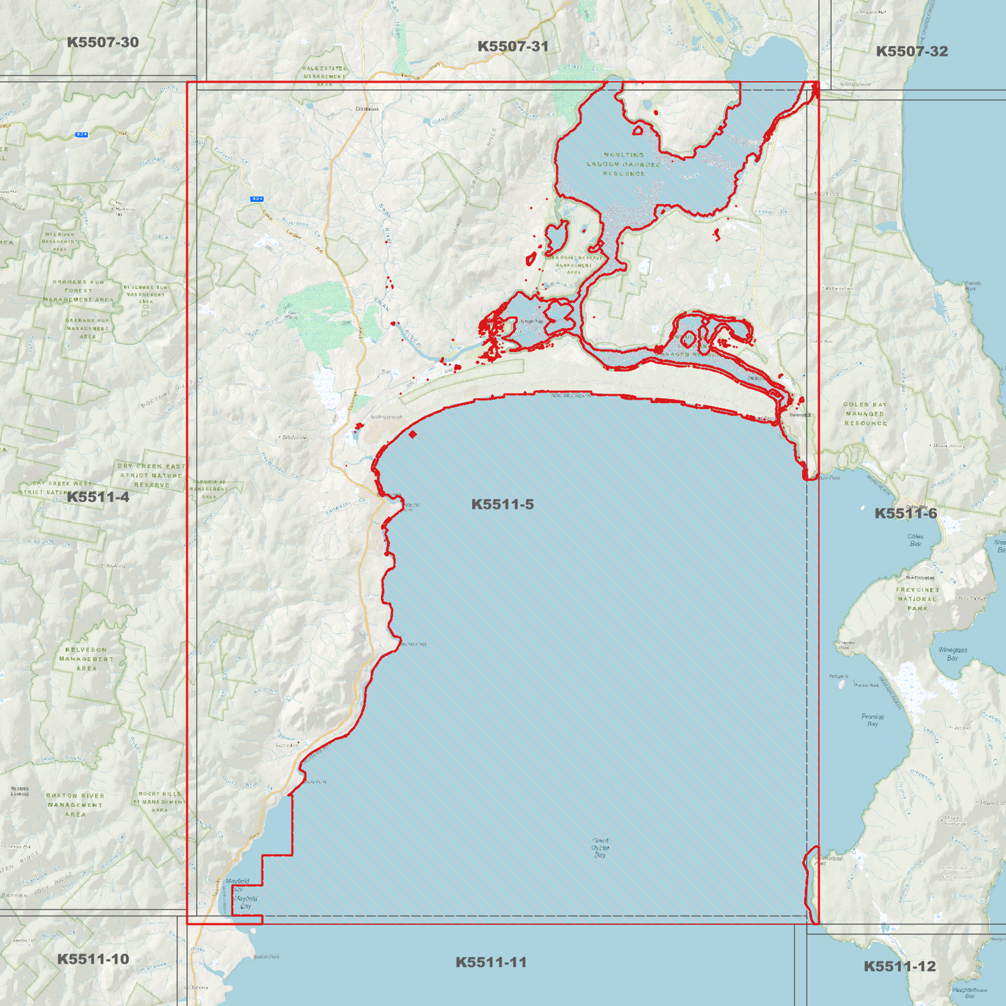 Swansea 1m Digital Elevation Model (K5511-5)