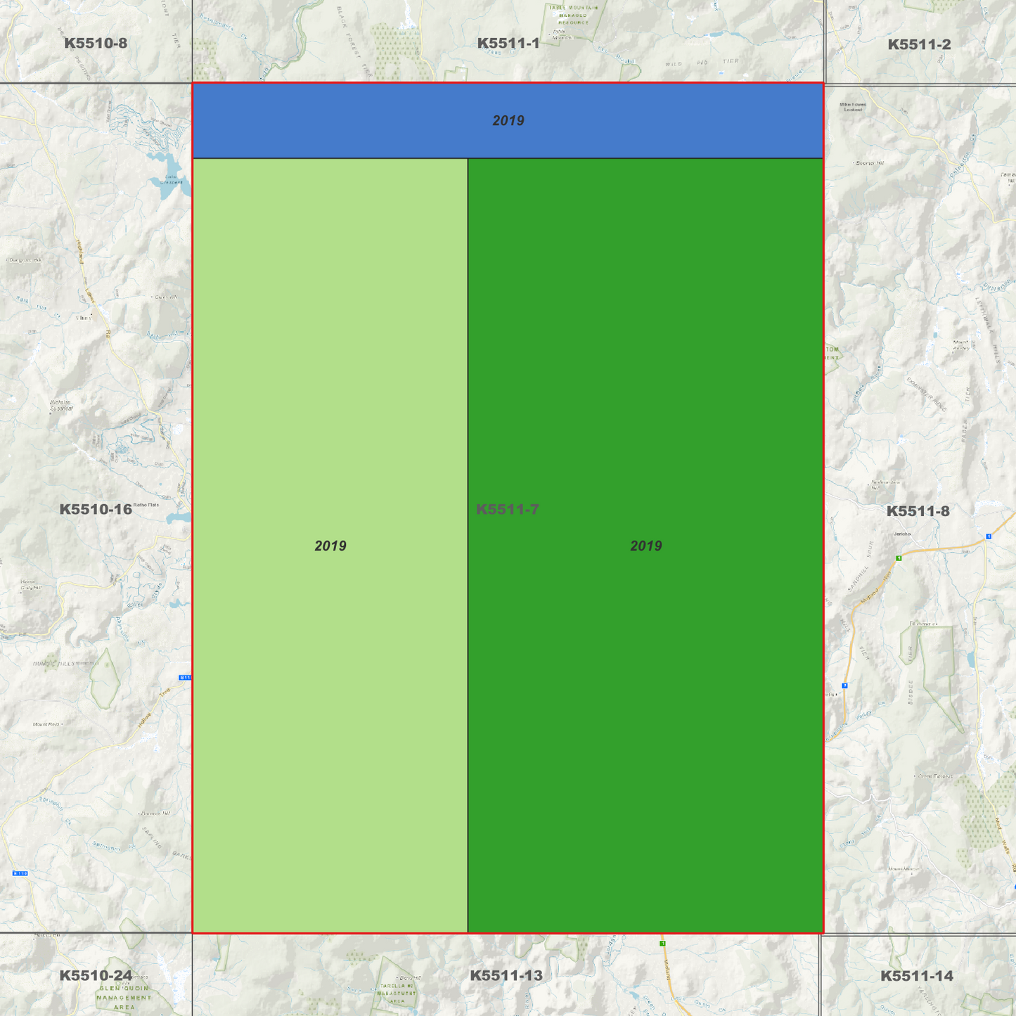Melton Mowbray 1m Digital Elevation Model (K5511-7)