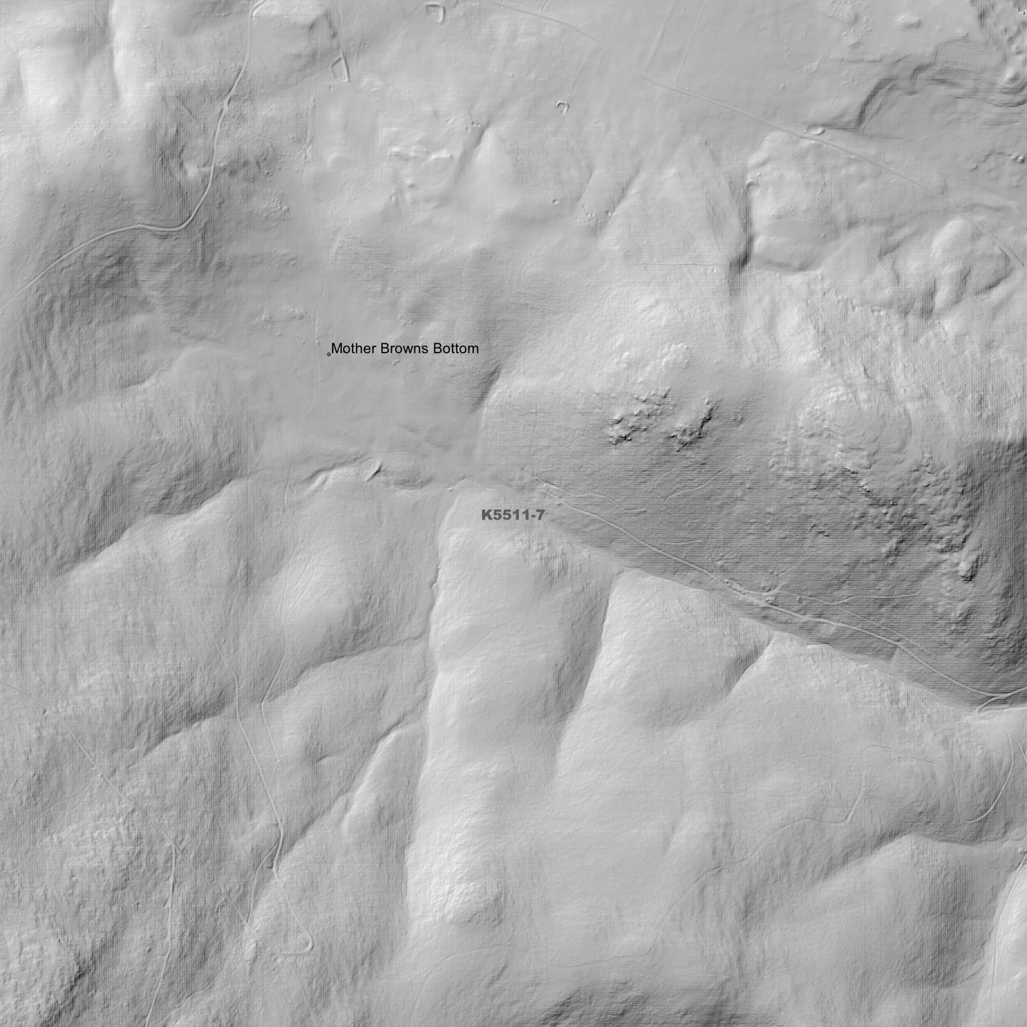Melton Mowbray 1m Digital Elevation Model (K5511-7)