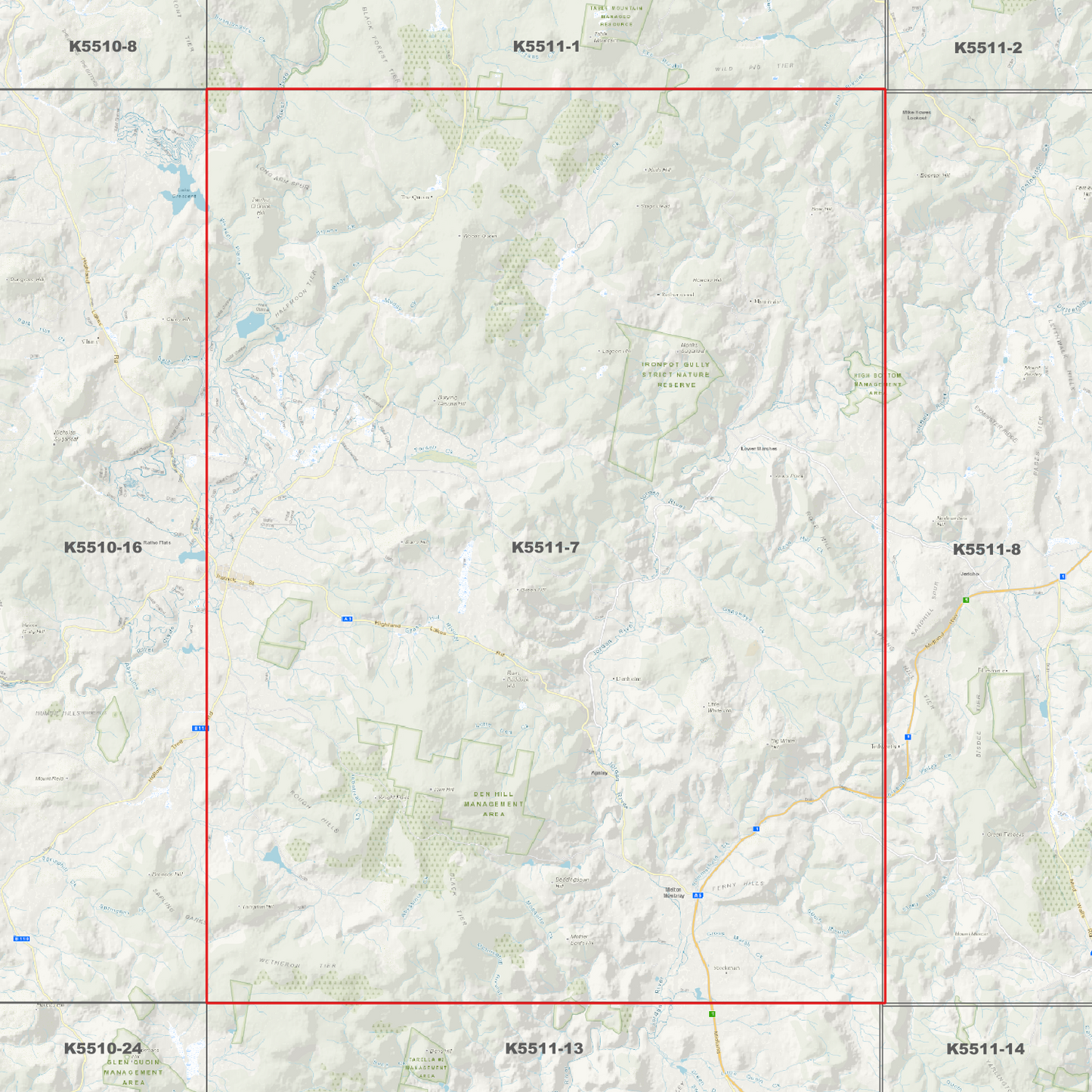 Melton Mowbray 1m Digital Elevation Model (K5511-7)
