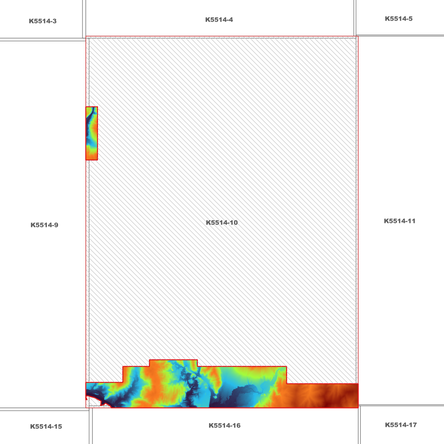 High Round Mountain 1m Digital Elevation Model (K5514-10)