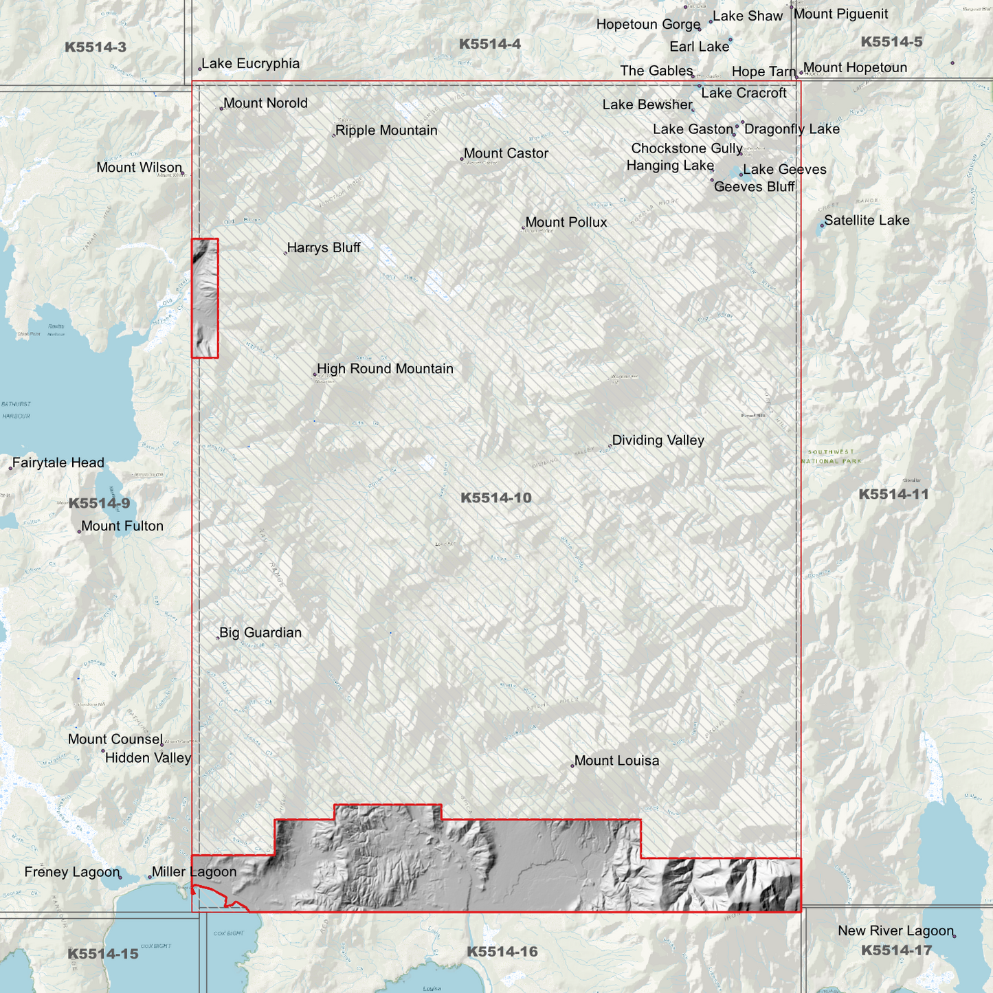 High Round Mountain 1m Digital Elevation Model (K5514-10)