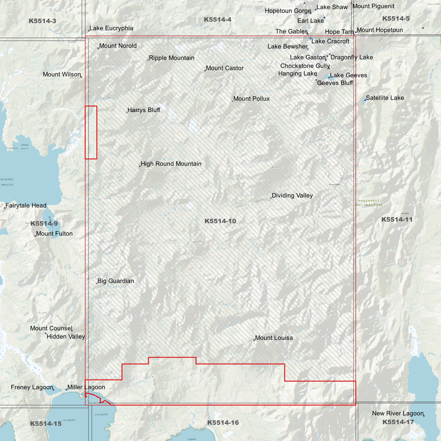 High Round Mountain 1m Digital Elevation Model (K5514-10)