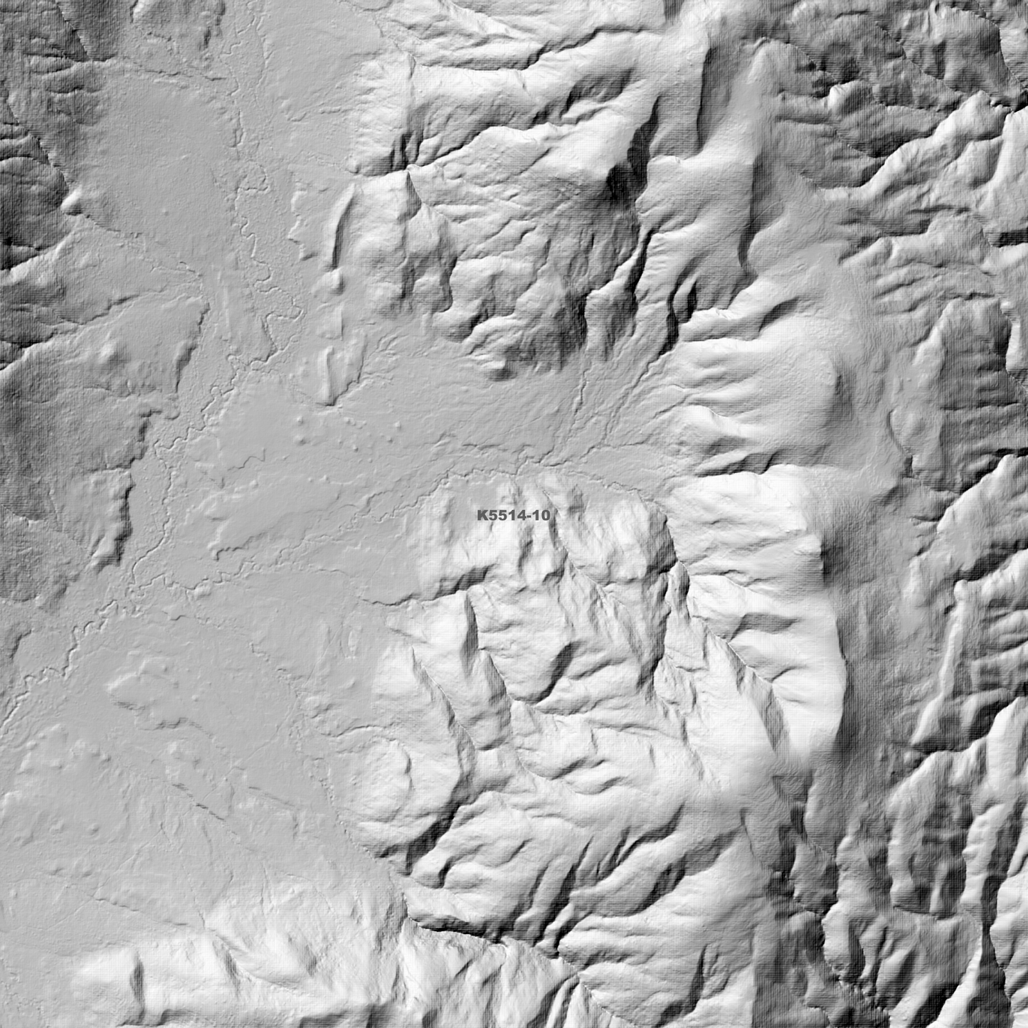 High Round Mountain 1m Digital Elevation Model (K5514-10)