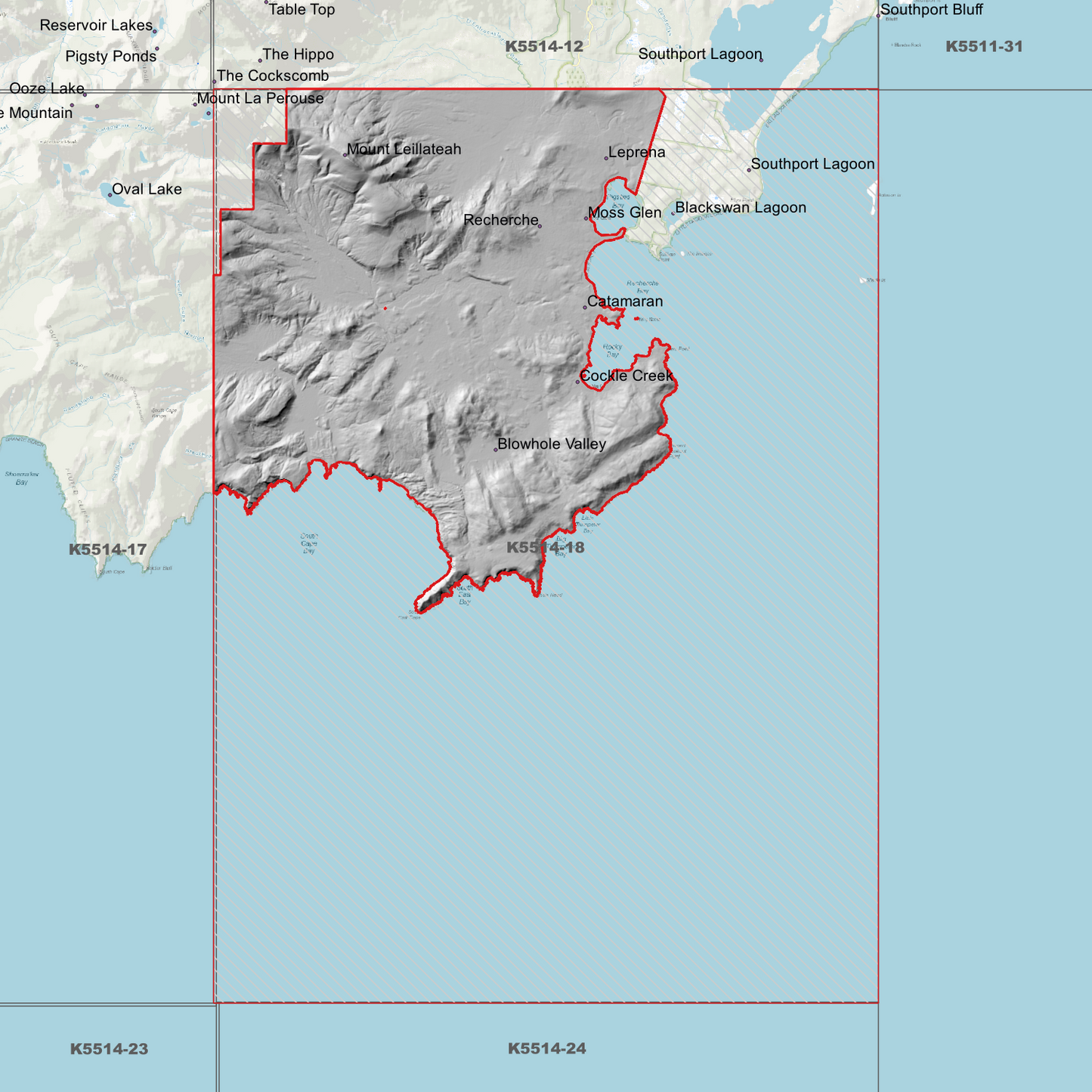 Cockle Creek 1m Digital Elevation Model (K5514-18)