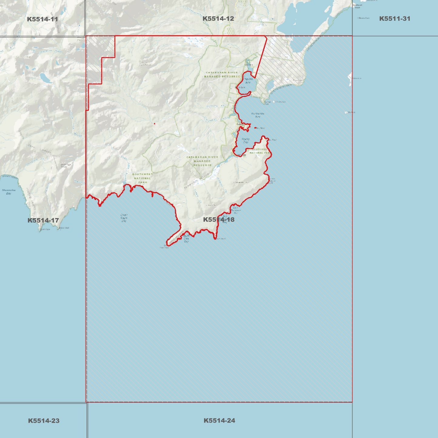 Cockle Creek 1m Digital Elevation Model (K5514-18)