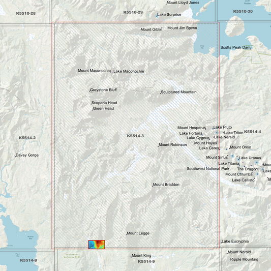 Maconochie 1m Digital Elevation Model (K5514-3)