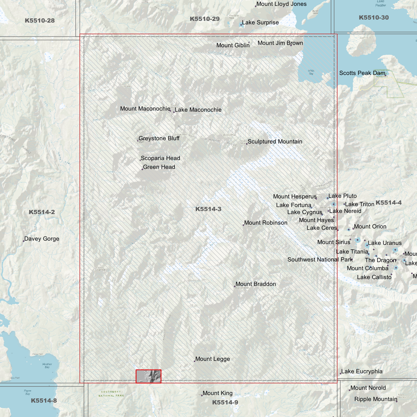 Maconochie 1m Digital Elevation Model (K5514-3)