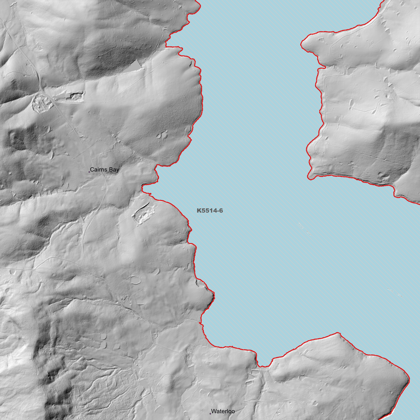 Geeveston 1m Digital Elevation Model (K5514-6)